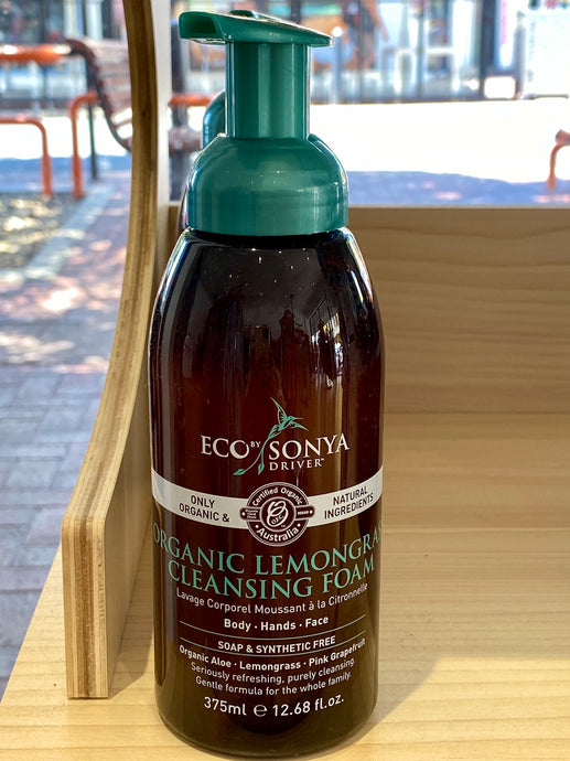 Eco Tan Organic Lemongrass Cleansing Foam
